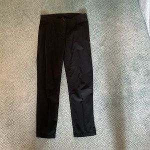 Marc Cain Black Skinny Pleated Trousers